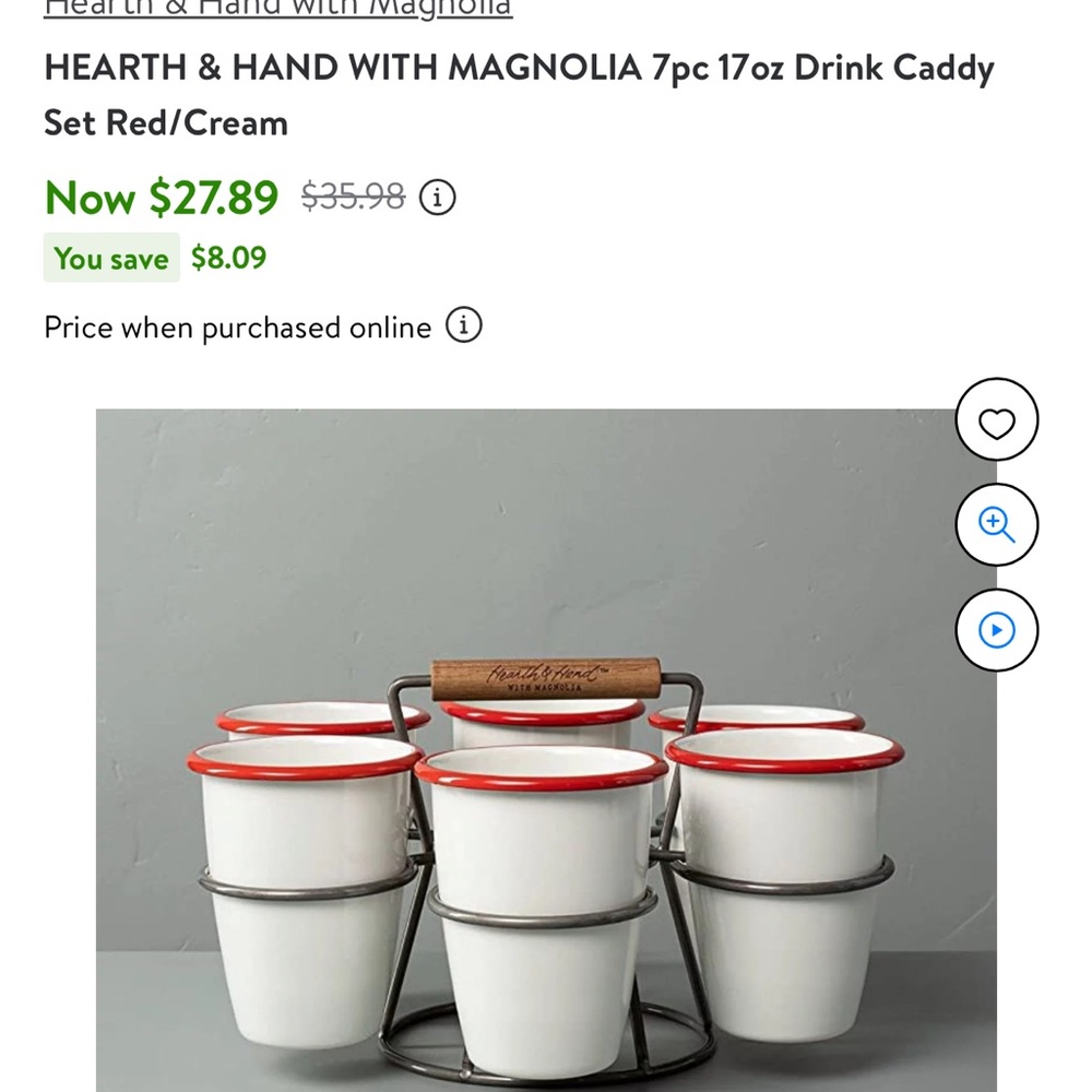 Hearth & Hand Drink caddy
